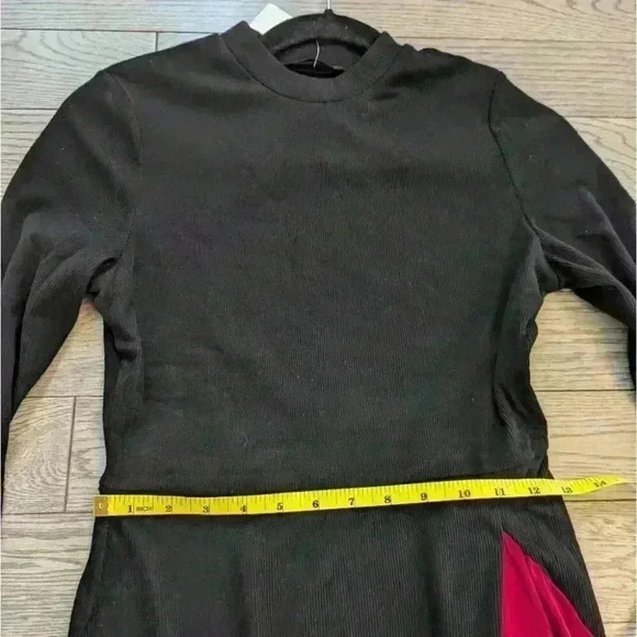 PRETTYGARDEN Women's Fall Long Sleeve Midi Dress Casual Ribbed Knit-NWT size  Sm - Picture 6 of 12